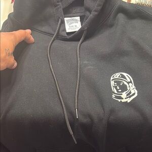 Billionaire Boys Club Black Pullover with Astronaut Emblem